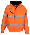 YK213 HVP209 Yoko Fontaine Flight Jacket Orange colour image